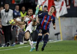 Los goles del triunfo del Rayo ante el Barça