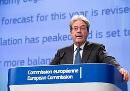 El comisario de Economía, Paolo Gentiloni.