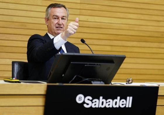 César González-Bueno, consejero delegado de Banco Sabadell.