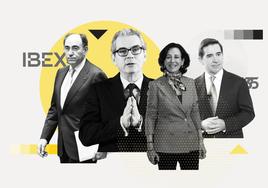 Los sueldos de las cúpulas del Ibex baten de lejos la inflación