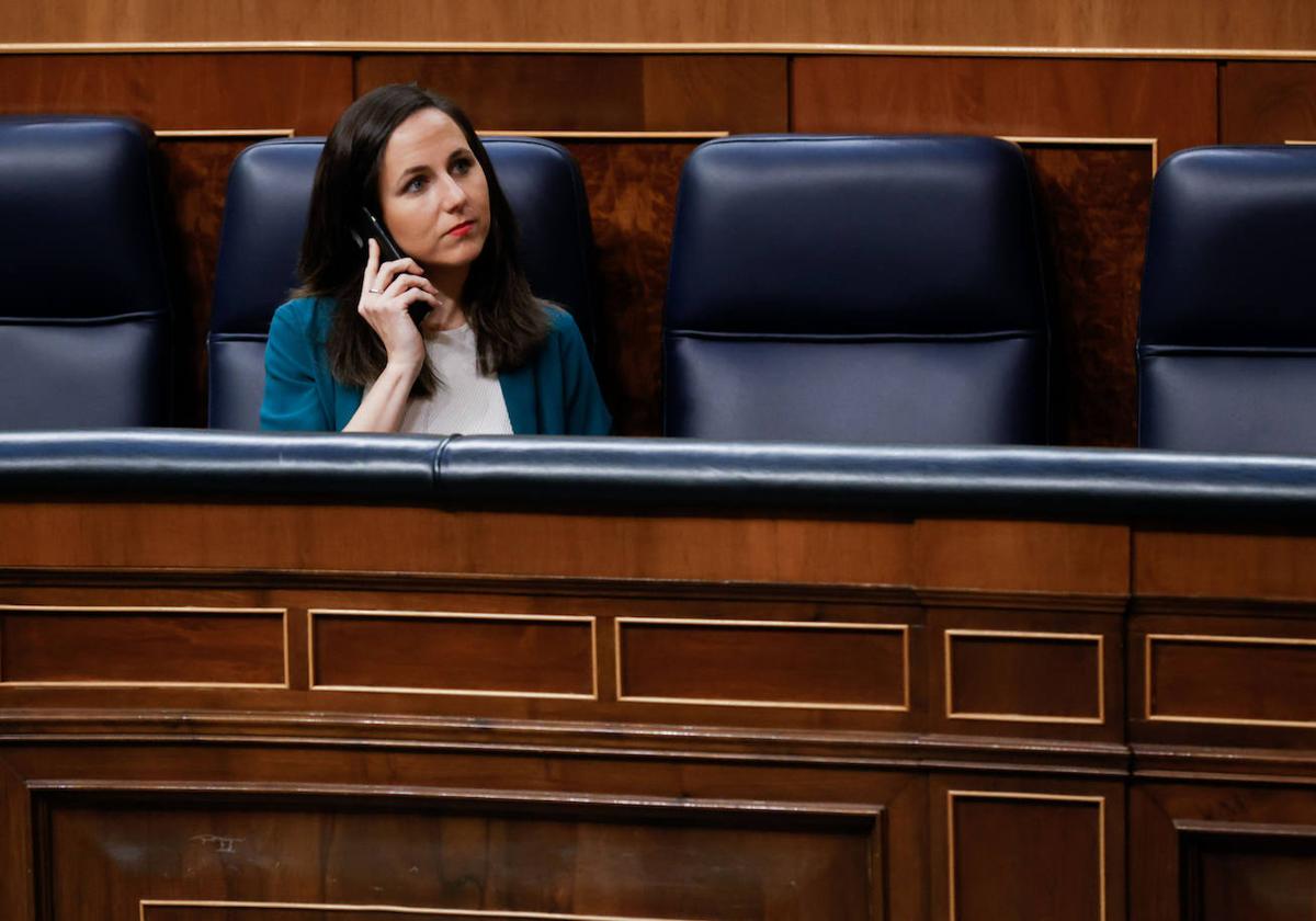 Ione Belarra, líder de Podemos y ministra de Derechos Sociales.