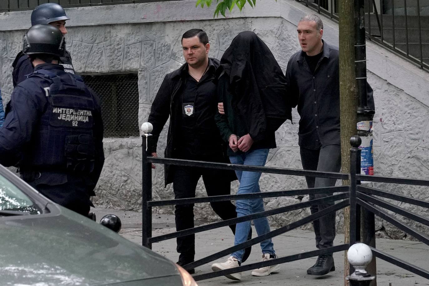 Tiroteo en una escuela de Belgrado