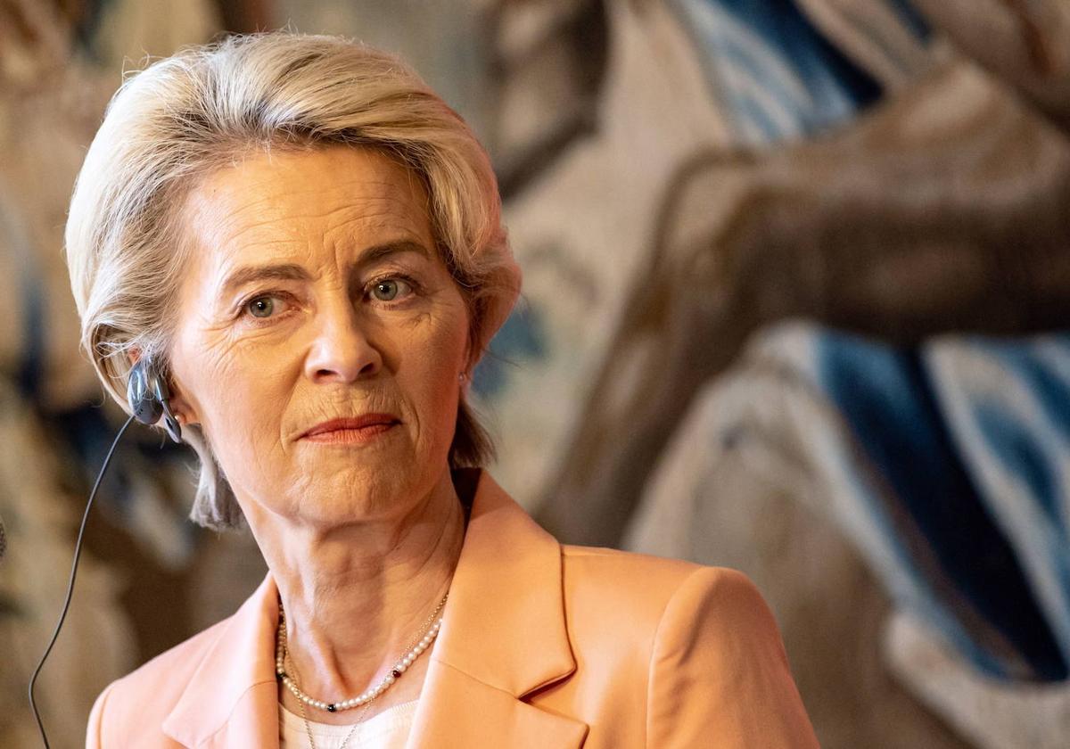 La presidenta de la Comisión Europea, Ursula von der Leyen.