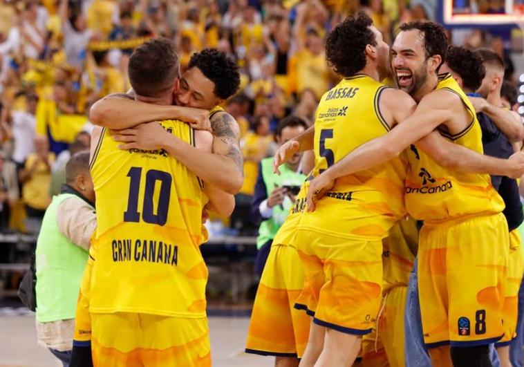 El Gran Canaria gana su primera Eurocup y jugará la Euroliga