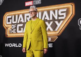 El director James Gunn, en el estreno de 'Guardianes de la Galaxia: Volumen 3' en Los Ángeles.