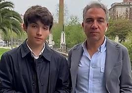 Echeverría y Bendodo, el pasado sábado en Zumarraga.