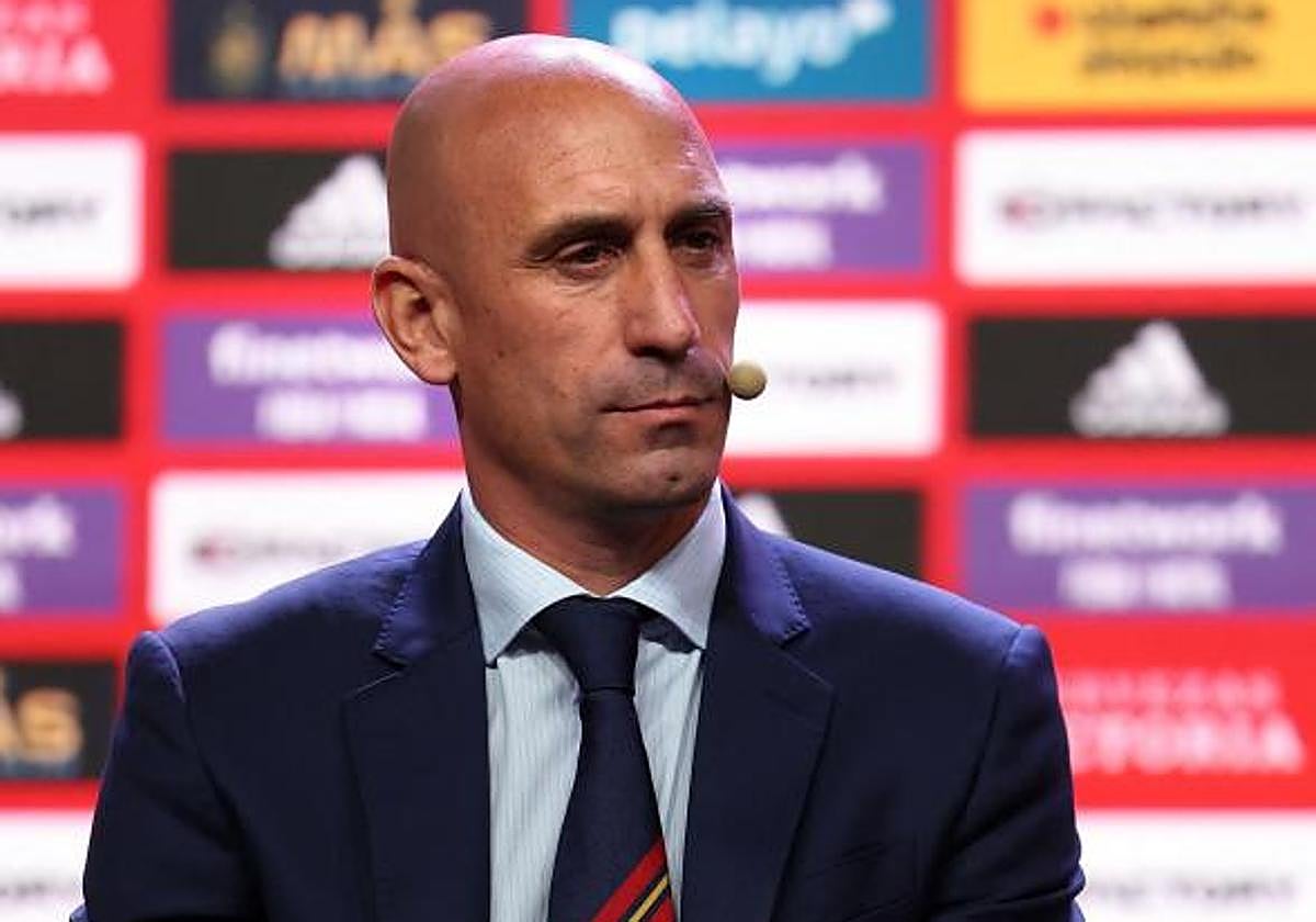 Luis Rubiales, presidente de la Federación Española de Fútbol (RFEF)