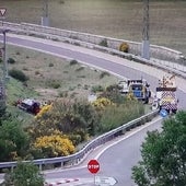 Las salidas de la vía disparan el número de muertos en carretera en el último mes