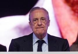 Florentino Pérez, presidente del Real Madrid.