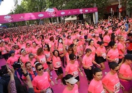 La 'Carrera de la mujer', este domingo en Madrid.