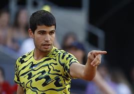 Alcaraz, con la mirada puesta en Roma y París