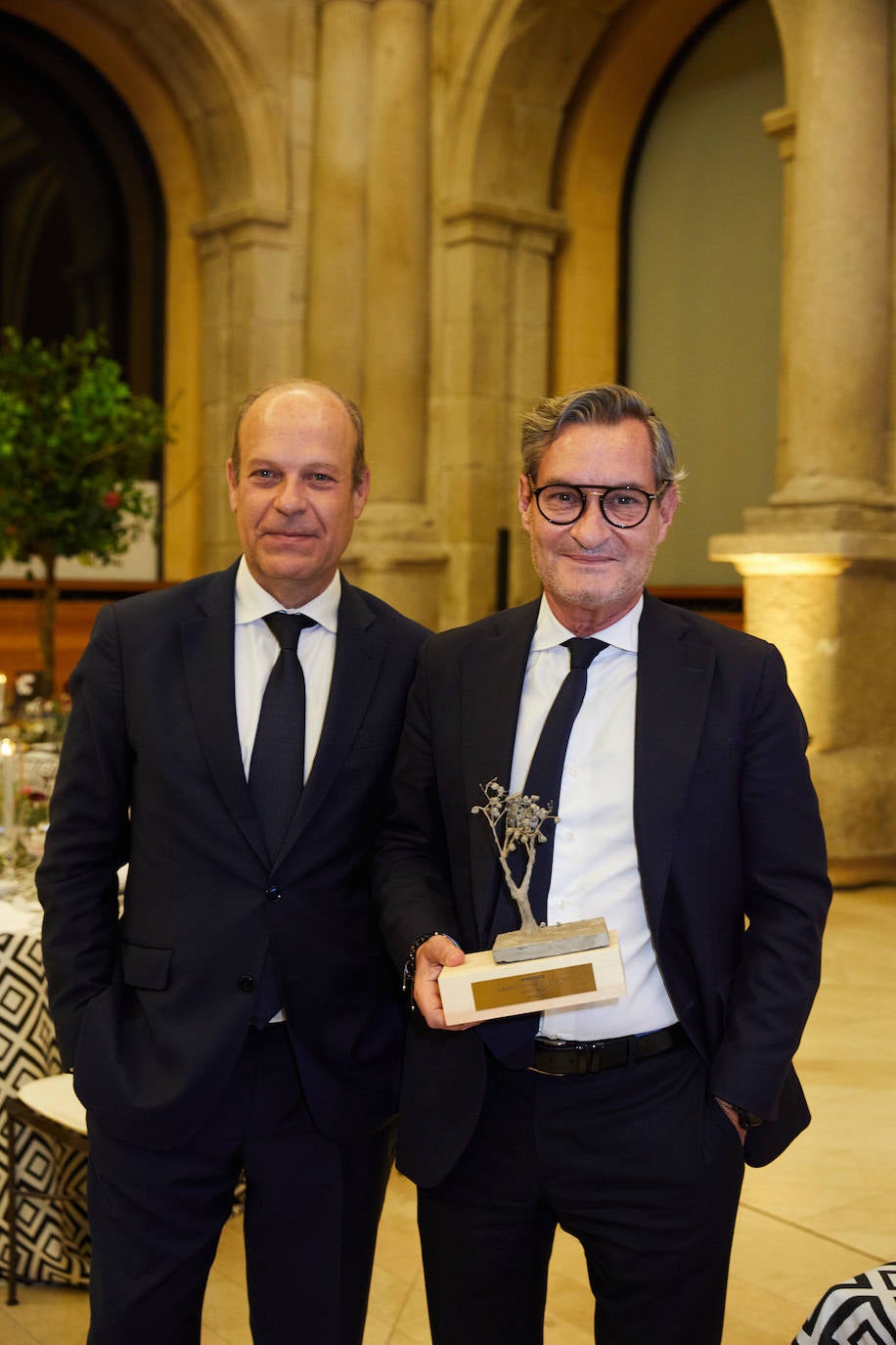 Jaume Miquel, presidente y CEO de Tendam, con Ignacio Sierra, director general corporativo de la compañía