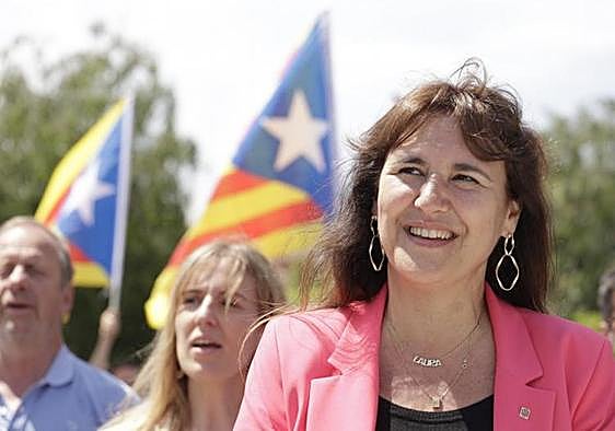 La presidenta de JxCat, Laura Borràs.
