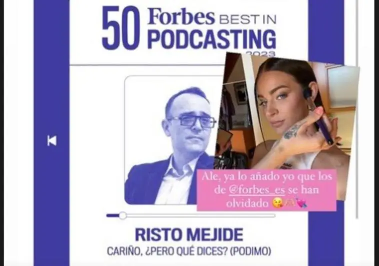 Forbes rectifica e incluye a Laura Escanes como autora del podcast &#039;Cariño, ¿pero qué dices?&#039;