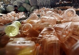 Plásticos en China.