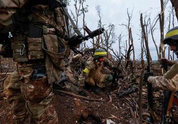 El Ejército ucraniano logra recuperar terreno en Bajmut