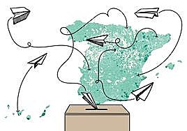 El censo 'al revés': los pueblos en los que más extranjeros pueden votar el 28-M