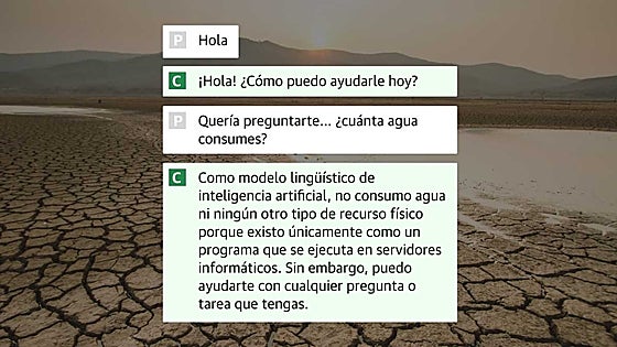 Los centros de datos se 'beben' en un día el agua que consume un español al año