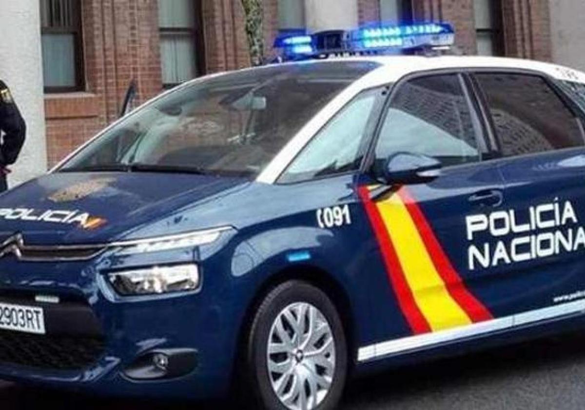 Un coche de la Policía Nacional.