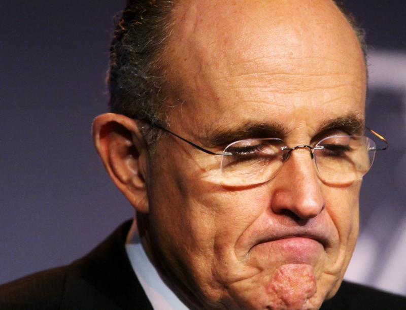 Rudolph Giuliani, en una imagen de archivo durante una rueda de prensa en Washington