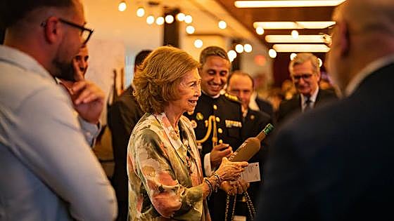 La reina Sofía asiste en Houston a la primera jornada de Spain Fusion 2023