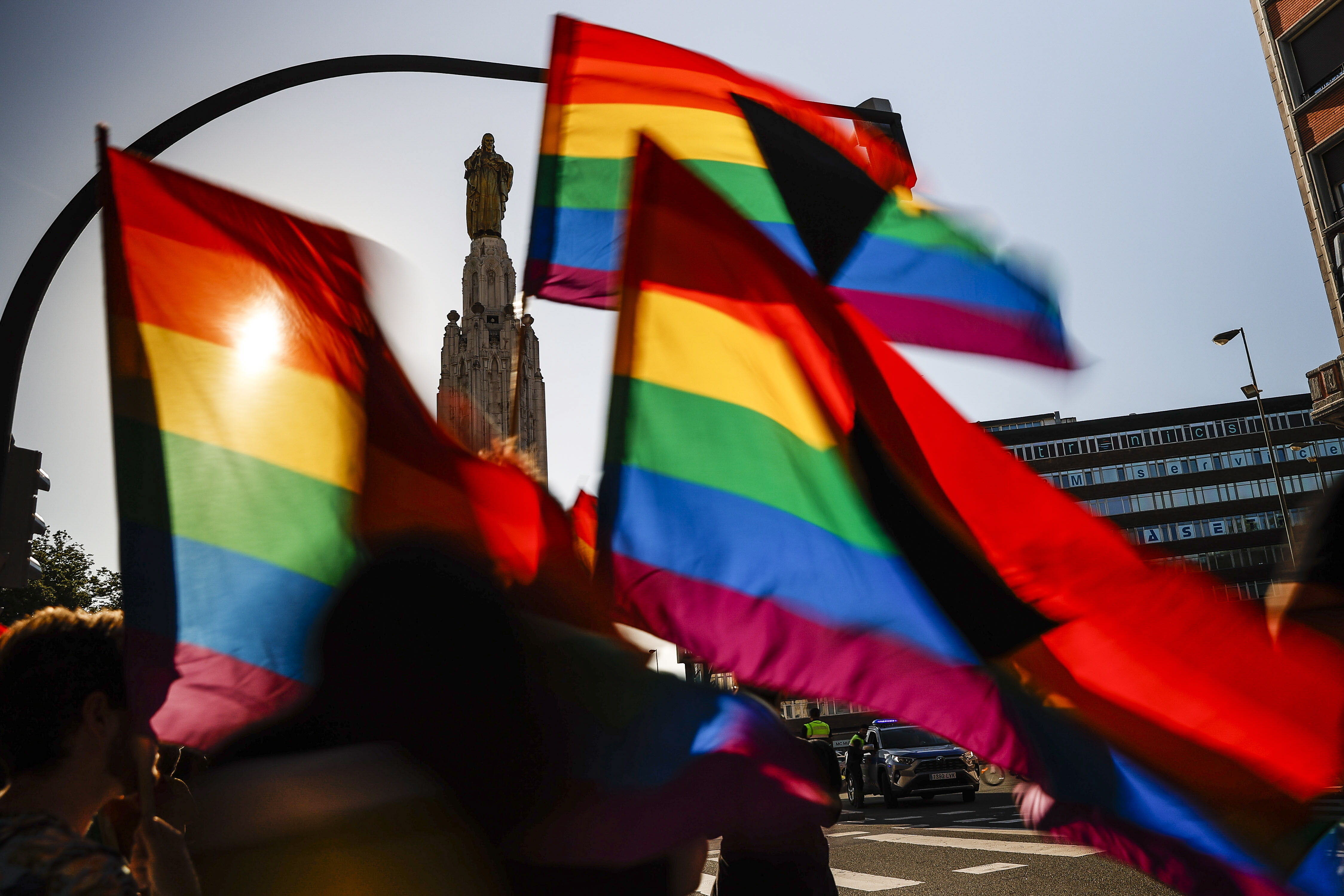 Manifestación en Bilbao por el Día Internacional del Orgullo LGTBI