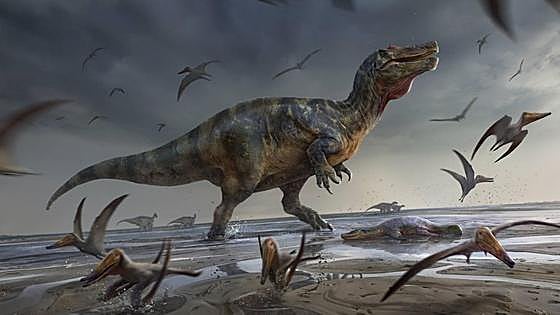 Así era el espinosáurido, el gigante que no podría haber matado jamás al T-Rex en 'Parque Jurásico 3'