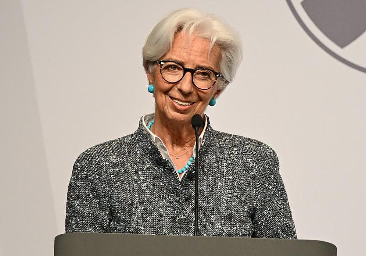 La presidenta del Banco Central Europeo (BCE), Christine Lagarde.
