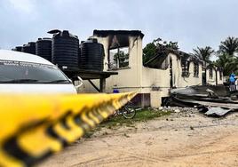 El fuego devoró una residencia femenina de estudiantes ubicada en Mahdia.