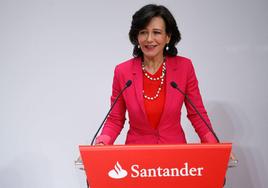 Ana Botín, presidenta de Banco Santander.