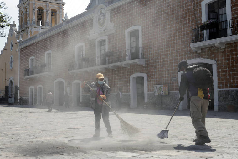 México se prepara para la erupción del volcán Popocatépetl