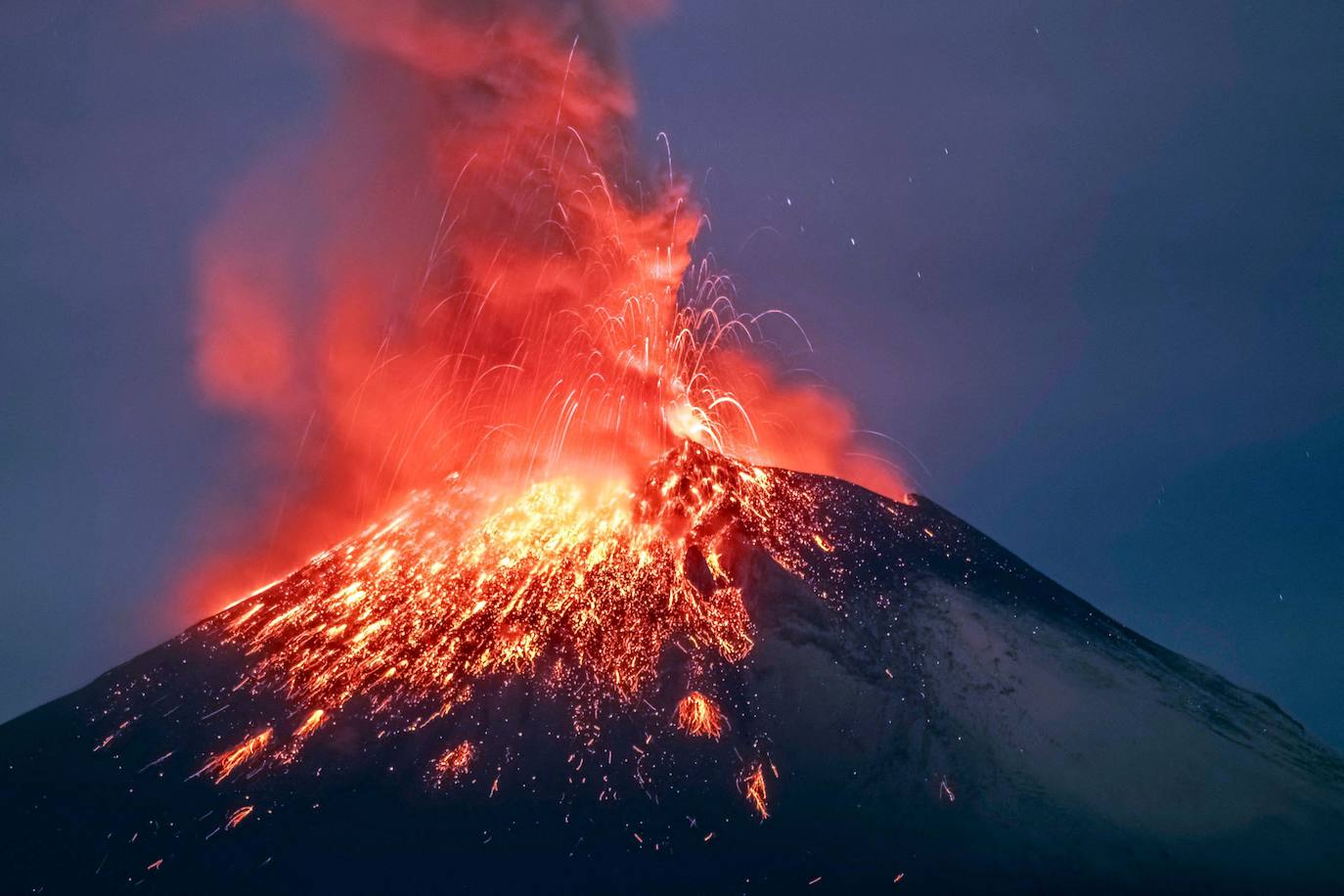 El Popocatépetl enciende las alarmas en México