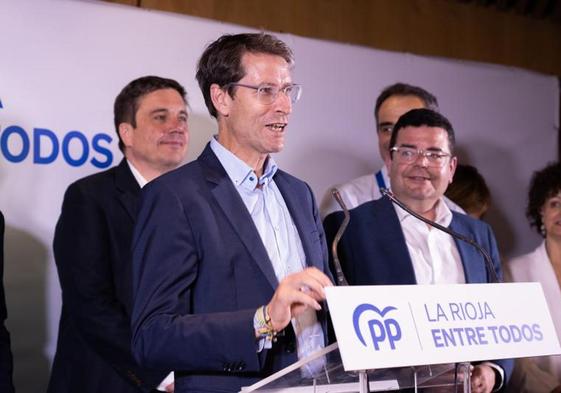 El candidato del PP y próximo presidente de La Rioja, Gonzalo Capellán.