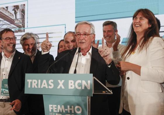 Xavier Trias gana las eleccione en Barcelona.