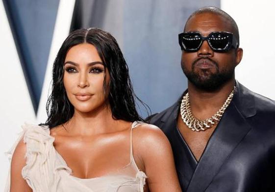 Kim Kardashian y Kanye West, en una imagen de archivo.