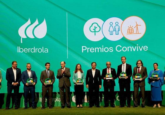 El presidente de Iberdrola, Ignacio Galán, en Mérida.