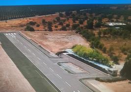 La pista de aeromodelismo donde ha ocurrido el accidente.