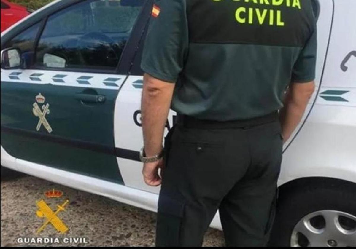 Un agente de la Guardia Civil.