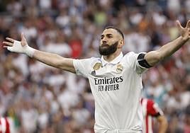 Los goles de Sancet y Benzema en el Santiago Bernabéu