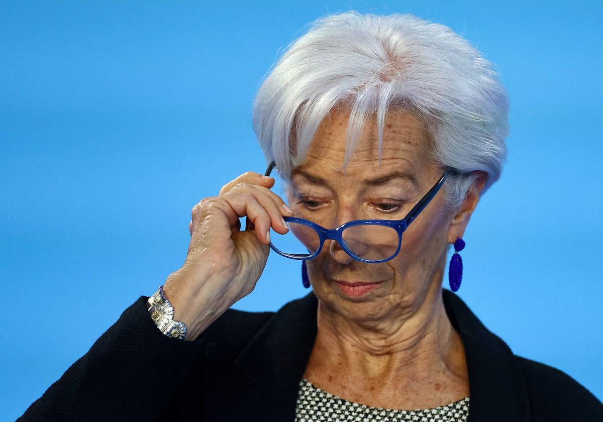 La presidenta del BCE, Christine Lagarde.