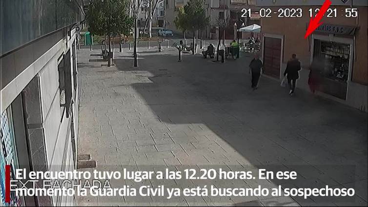 El vídeo del encuentro de la alcaldesa de Maracena con el secuestrador el día de los hechos