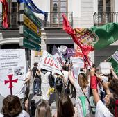 Primera noche de encierro de los funcionarios de Justicia: «Sin cena y durmieron en el suelo»
