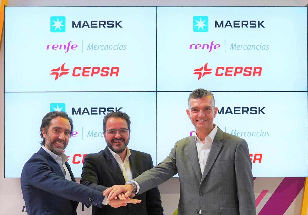 Cepsa, Renfe y Maersk llevan los biocombustibles de segunda generación al tren