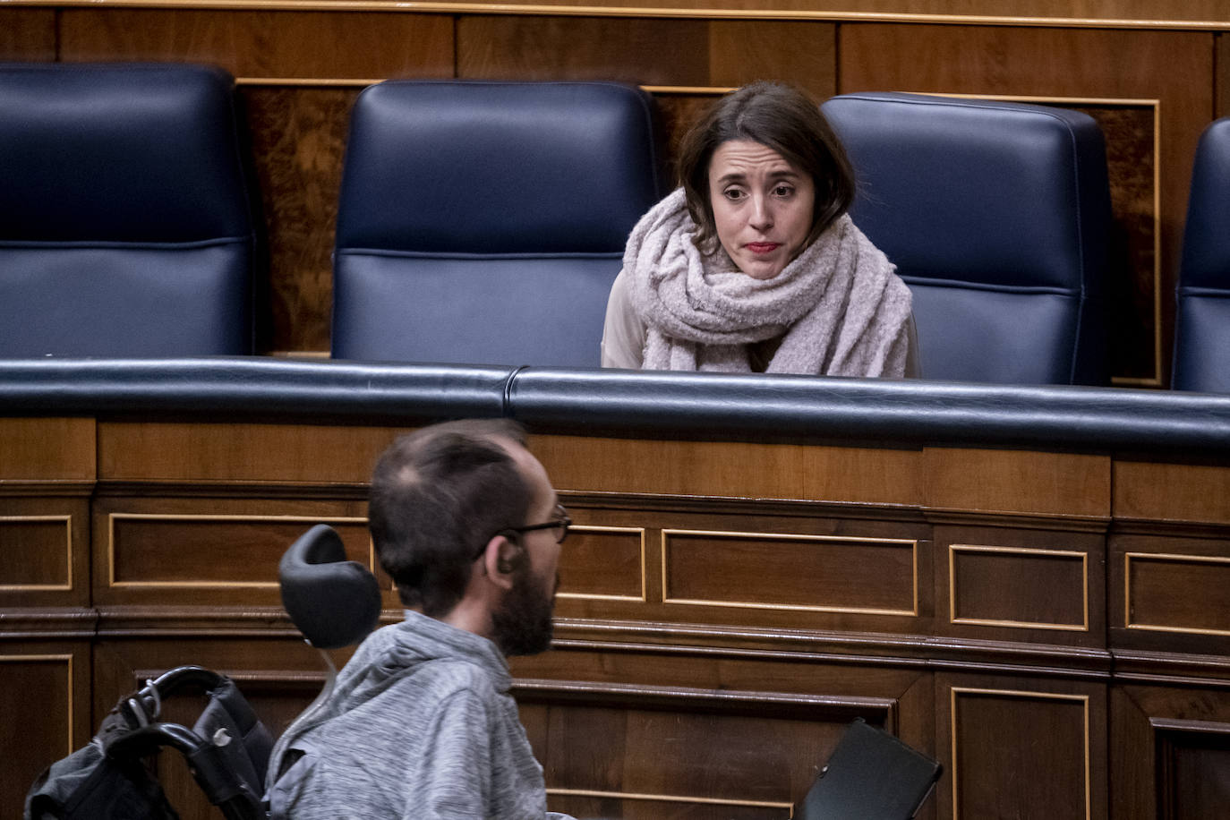 Echenique denuncia que le vetan personas «con nombres y apellidos» El