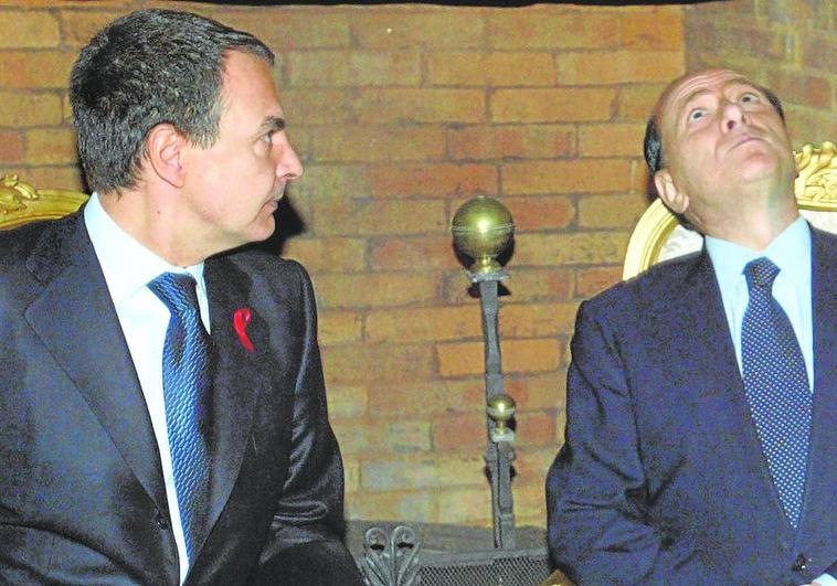 La tensa relación de 'Il Cavaliere' y España en la 'era Zapatero'