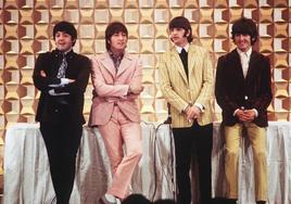 McCartney, Lennon, Starr y Harrison, en 1966.
