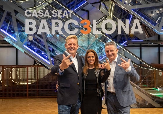 Griffiths, Vall-Llosada y Palma, en casa Seat