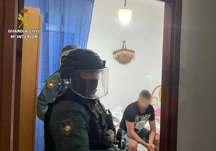 Liberan a un joven secuestrado durante 11 días en una casa rural de Murcia