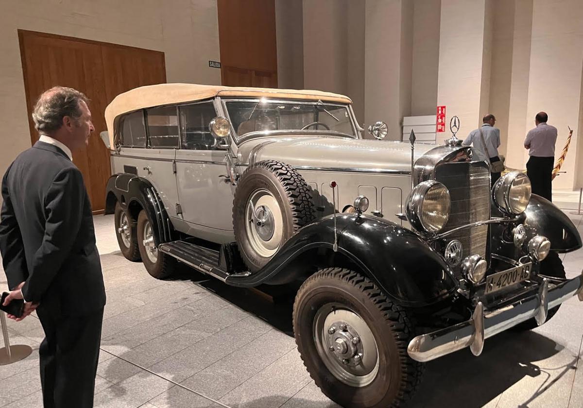 El Mercedes-Benz 540 G4 W31 que Hitler regaló a Franco en 1940.