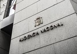 Fachada de la Audiencia Nacional